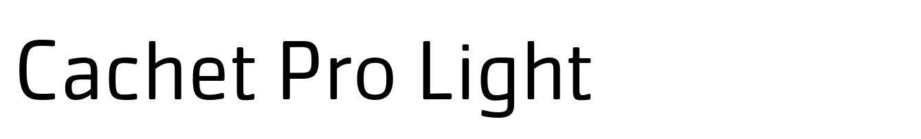 Cachet Pro Light